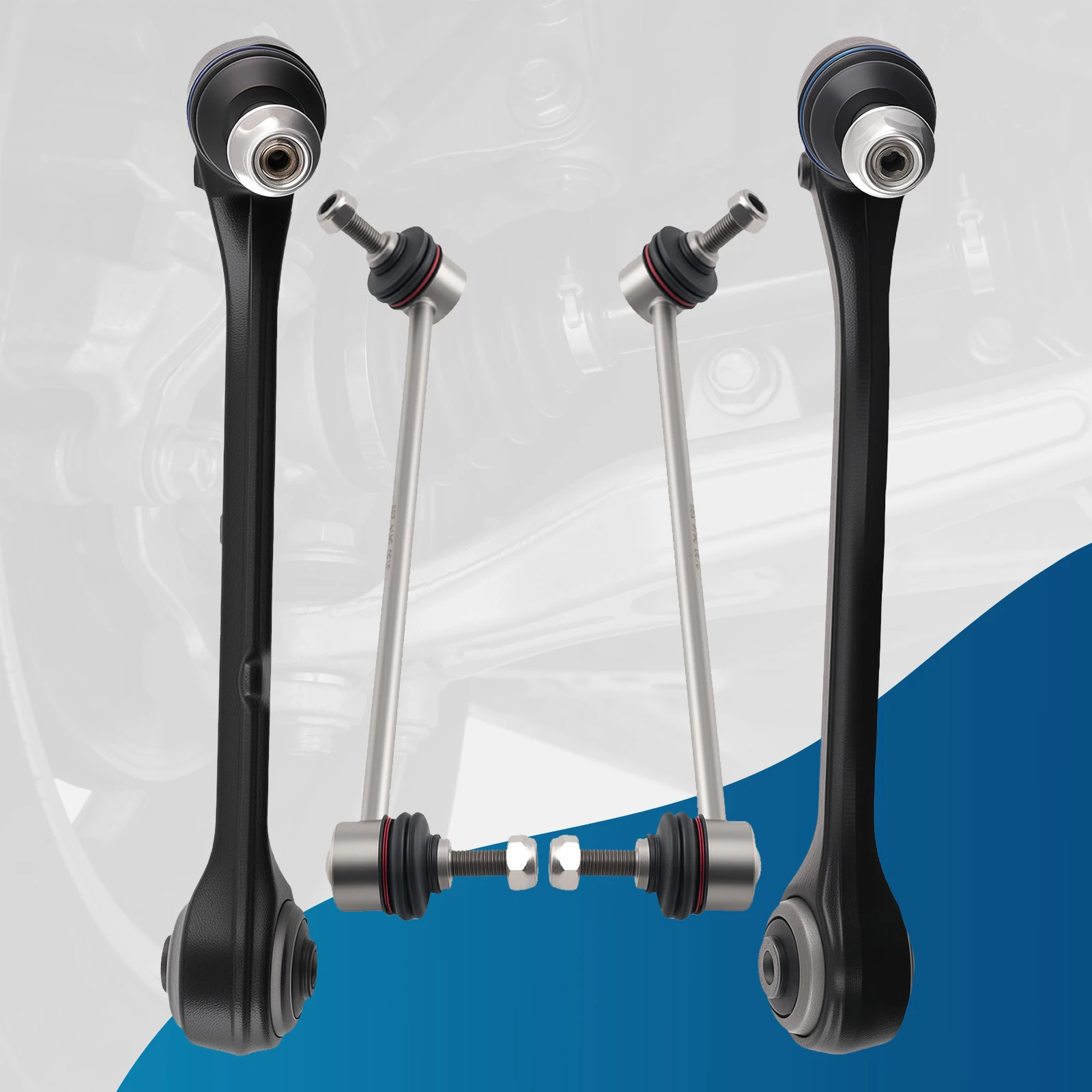 

Front Control Arm w/ Stabilizer for BMW X3 2004 - 2010 Lower K620186 K620184 Control Arm with Ball Joint