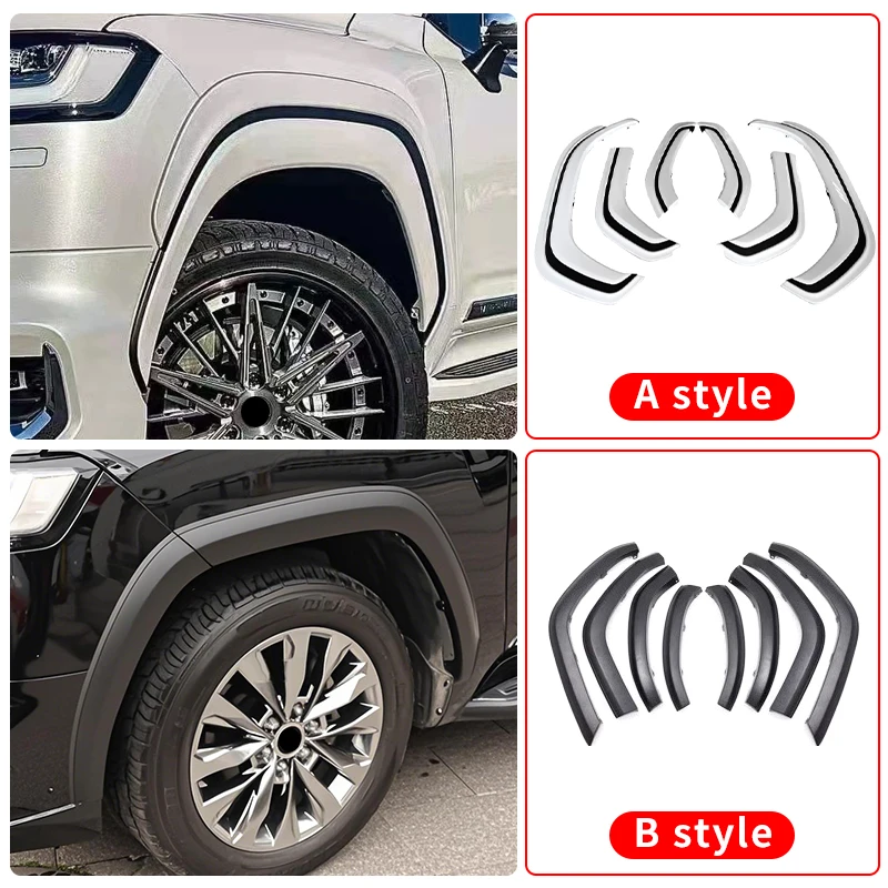 Per Toyota Land Cruiser 300 2022 2023 2024 2025 Lc300 Ruota Sopracciglio Ruota Flare Decorazione Esterna Accessori di Aggiornamento Body Kit