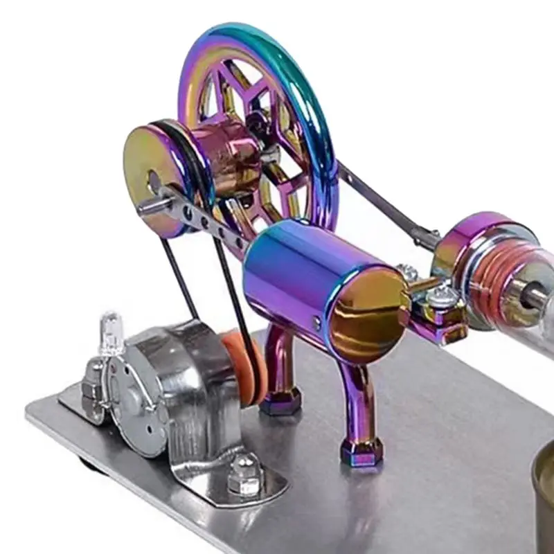 Y22A-Hot Air Stirling Engine Model Generator Engine Physics Experiment Science Educational Science