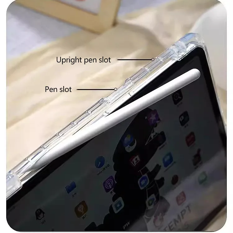 حافظة أكريليك شفافة لهاتف هواوي MatePad SE 11 2024 11.5 S 2025 جديد 11.5 11 PaperMaatte Pro 11 SE 10.4 Pro 10.8 مع فتحة قلم