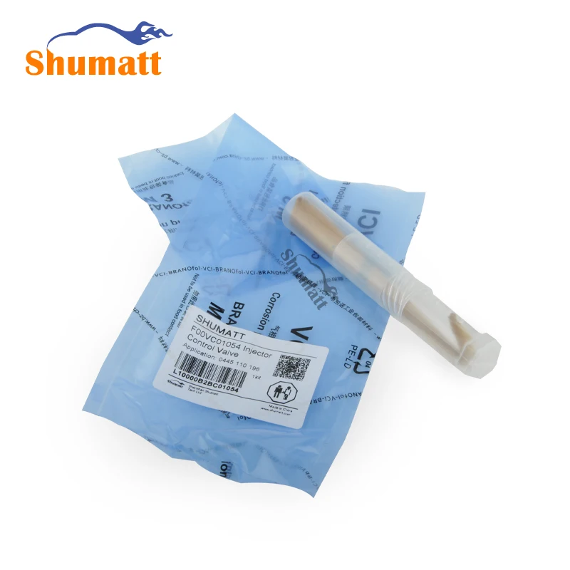 Shumatt New F00VC01054 Common Rail Control Valve Injector Valve Assembly F 00V C01 054 For 0445110196 Fuel Injector