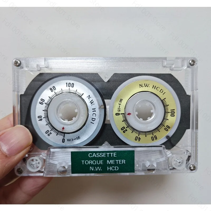 CT-100L Digital Torque Meter Gauge for Tape Rewind Fast Forward Reverse Anti-Clockwise Measurement