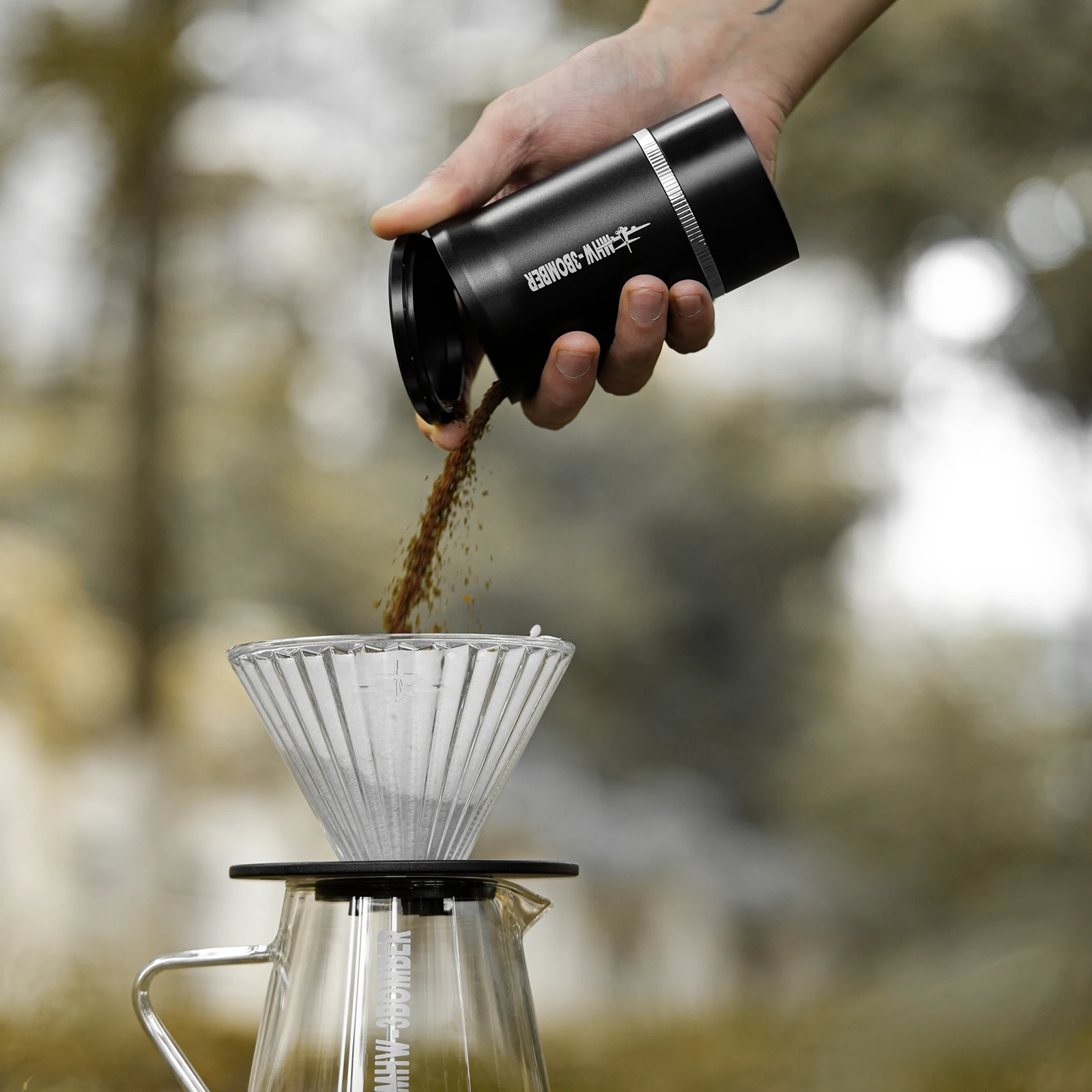 Koffiepoeder Zeef Shaker Doseren Cup 5 Mazen Zeef Voor Koffie Poeder Zeef Espresso Barista Cafe Accessoires Keuken Gereedschap