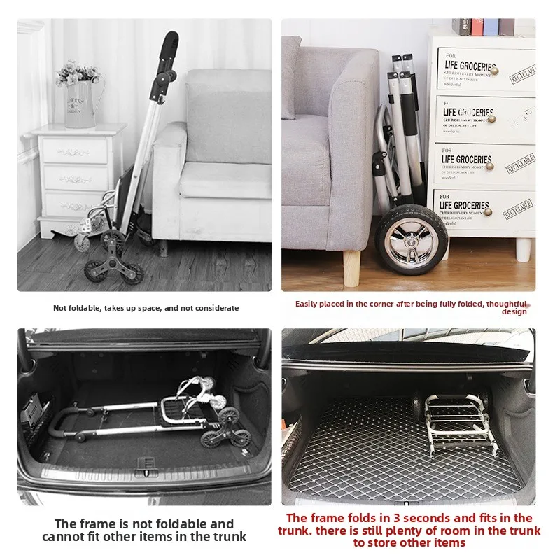 Light trolley Home pickup courier artifact trolley