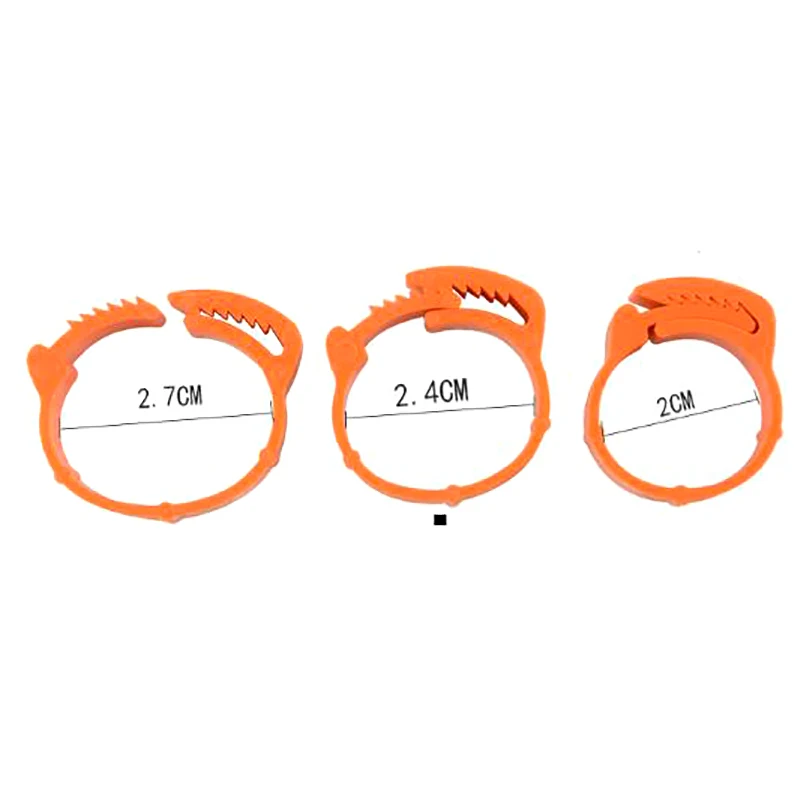 100PCS Chicken Foot Ring Adjustable Size Poultry Leg Digital Label Buckle Ring