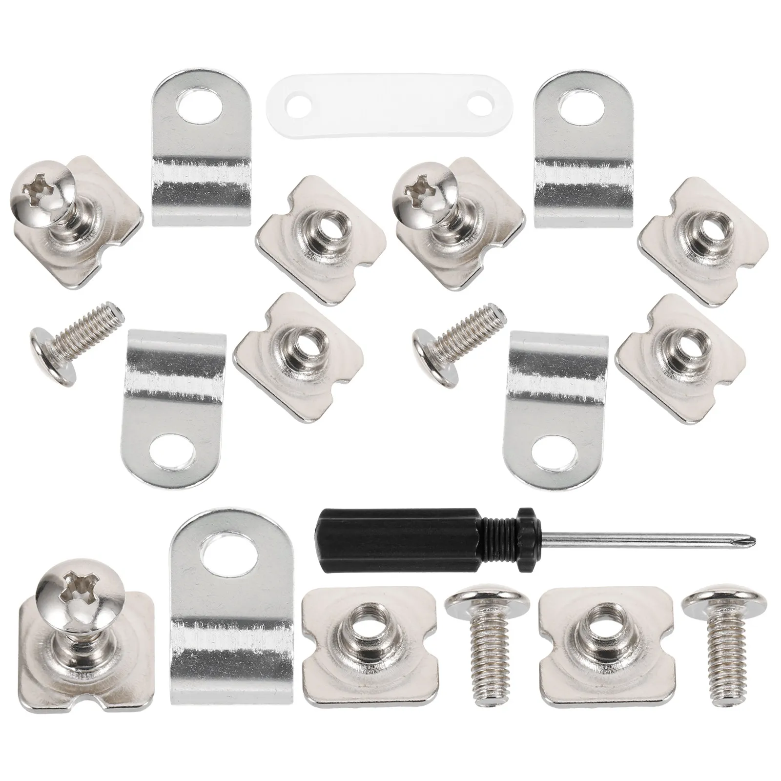 1Set Hockey Repair Fastener Kit Heavy Duty Replacement Parts Screws Clips Nuts Stainless Steel Screws