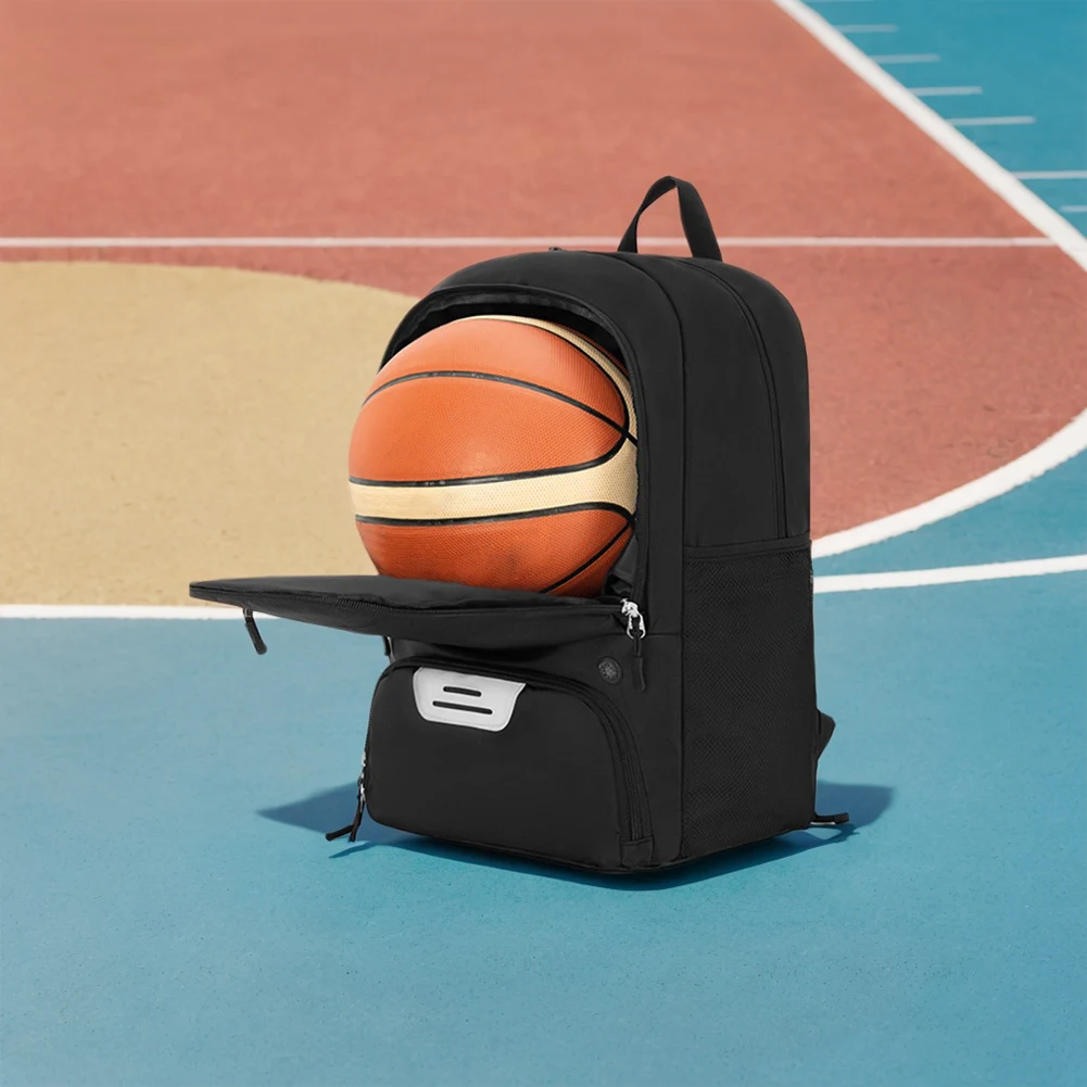 

Basketball Backpack Sports Backpack with Shoe Compartment Laptop Backpack Multi-pockets Waterproof for Soccer Volleyball