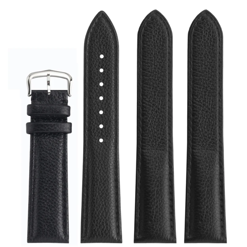 Quick release cowhide watch strap for men and women For Cartier Tank London Solo Cow Band Folding Pin Buckle 16 17 19 20 22 23mm