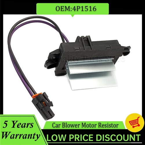 4P1516 MT1805 RU-631 JA1639 nuevo reemplazo de resistencia de Motor de ventilador para Buick Rainier para Chevrolet Trailblazer para Isuzu Ascender