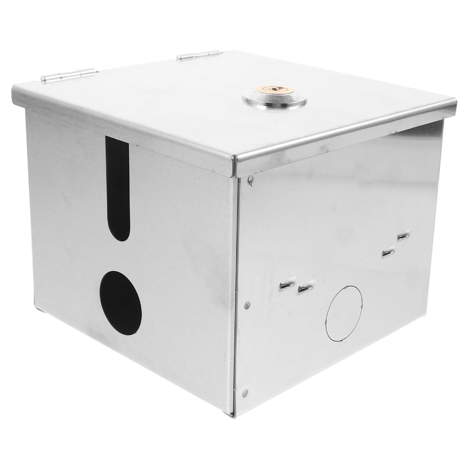 

Stainless Steel Charging Box 0 8mm Thick Socket Outdoor Plug Lock Waterproof Metal Outlet Box for Electric Vehicle