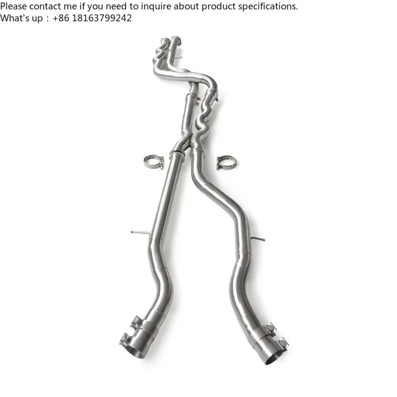 Factory Custom Isometric Band Resonators High Performance Automotive Exhaust System for BMW M3 M4 F80 F82 F83 Stainless Steel