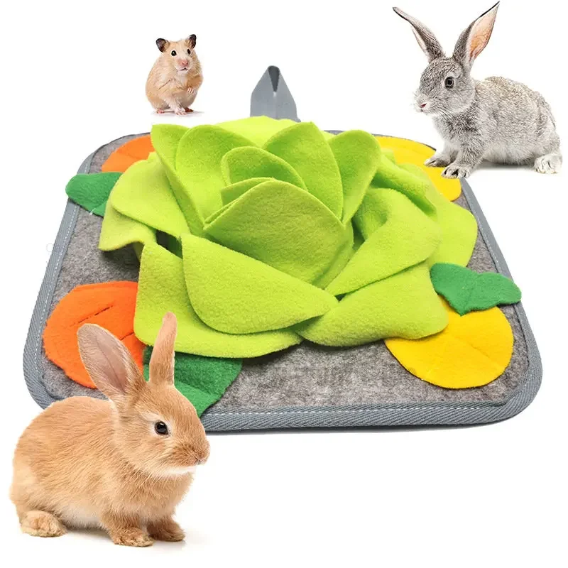 Polymères à renifler pour animaux de compagnie, alimentation pour animaux de compagnie, entraînement Sub Bunny, couverture, puzzle, distributeur de nez, jouets pour chiens et lapins