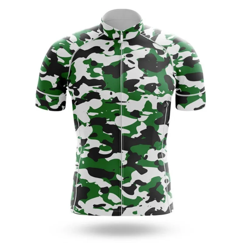 AliExpress NONE Camouflage Cycling Jersey Adult Men's Short Sleeve Bike Riding Clothing Team Customizable Apparel Breathable Cycling Clothing
