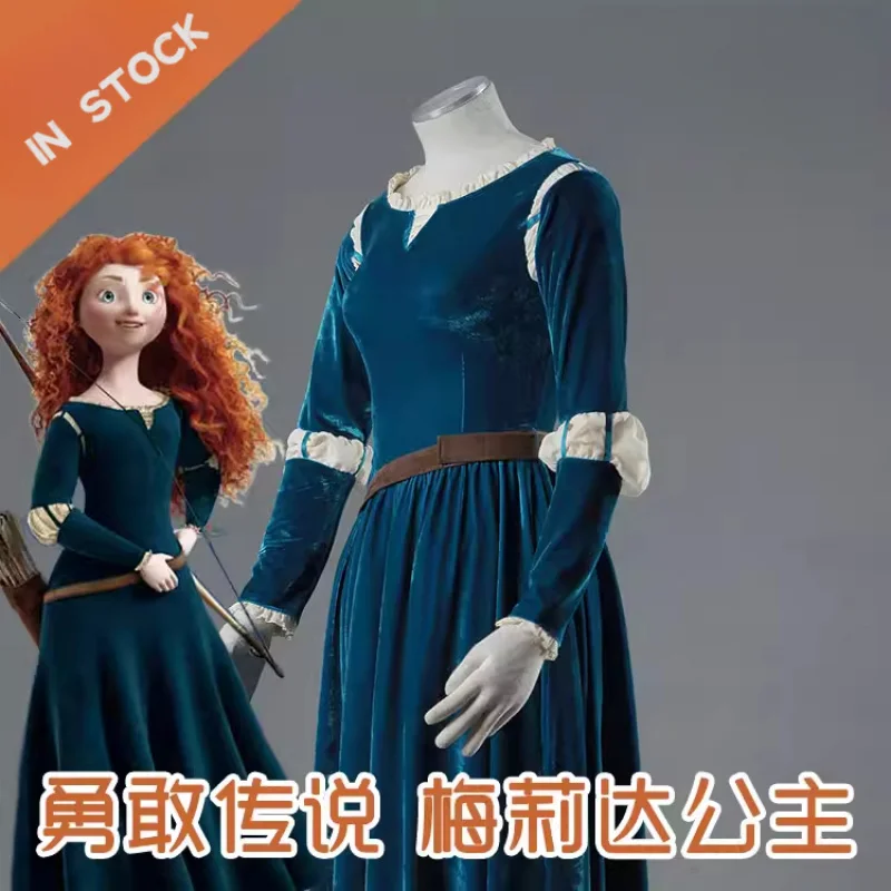 

Cosplay Collab Series: Brave Merida Princess Merida of DunBroch Cosplay Costume QQcos