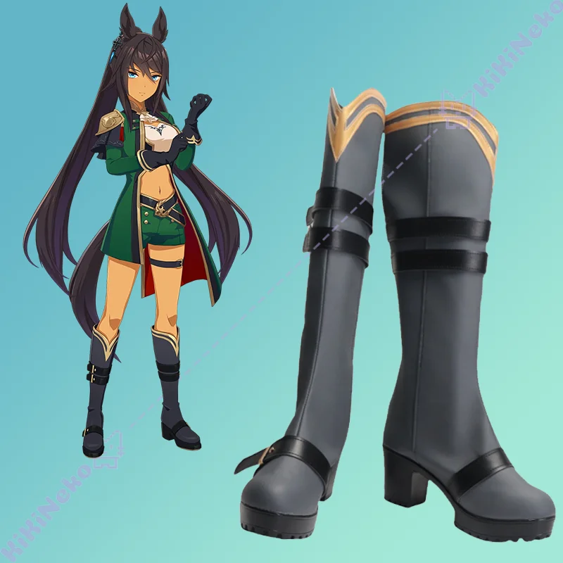 

Игра Pretty Derby Symboli Kris S, обувь для косплея, ботинки Shimbori Kurisu Esu для Хэллоуина, вечеринки для взрослых, женщин и мужчин