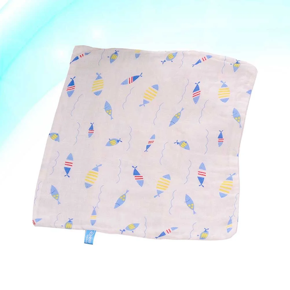 

Экологически чистые 4-слойные марлевые полотенца для кормления детей, мягкие дышащие влагопоглощающие не падающие шерстяные многоразовые мочалки