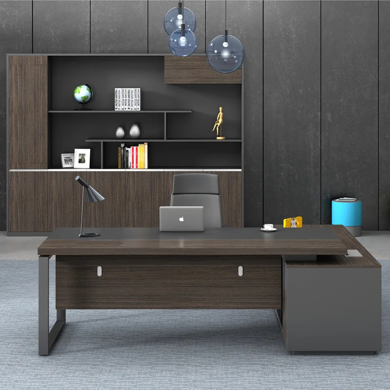 Modern Luxury Wooden Executive Manager Office Desk Office Table Office Commercial Furniture