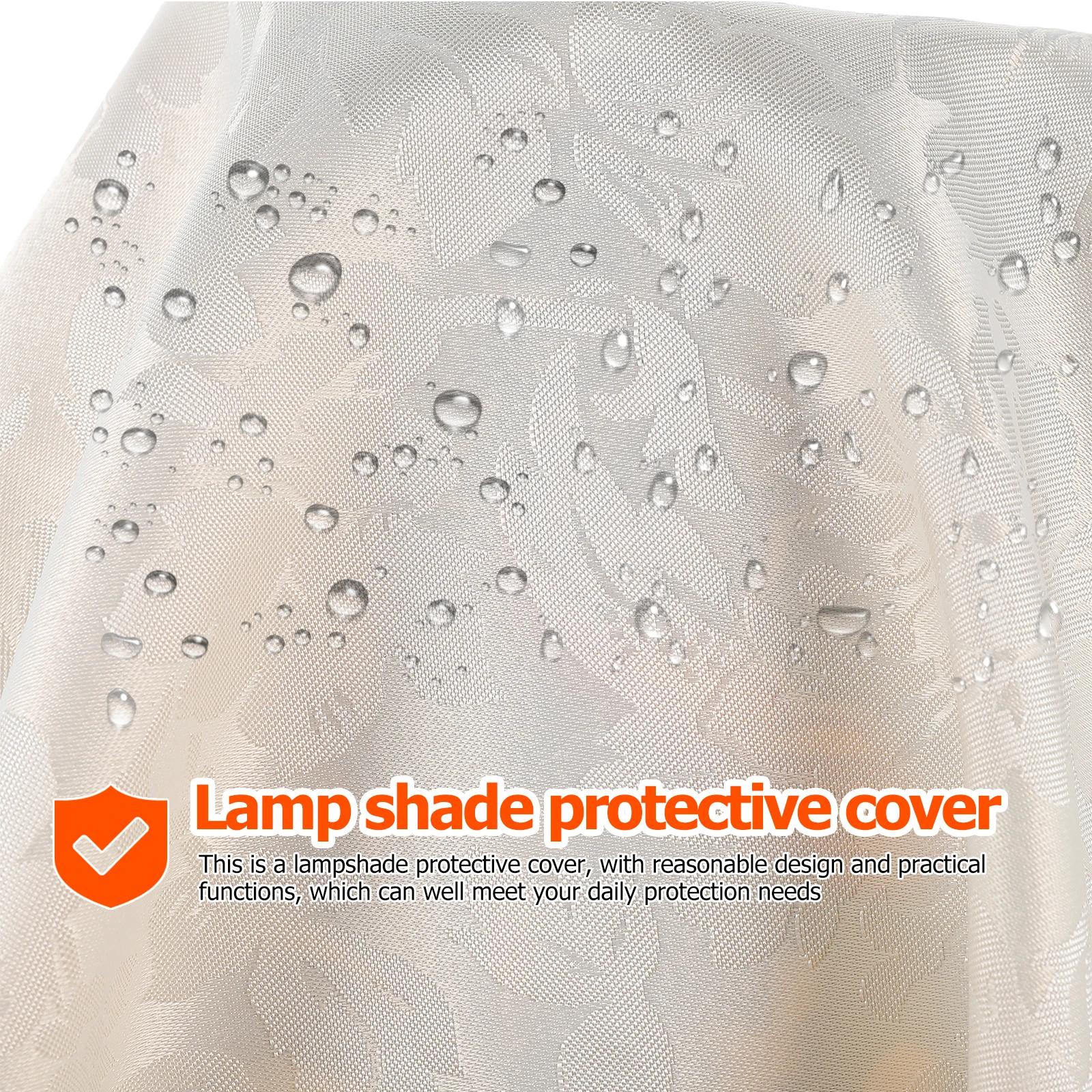 

Round Lace Lampshade Cover Dust Proof Protective For Table Lamp Home Decor Washable Cloth Lampshade Protector