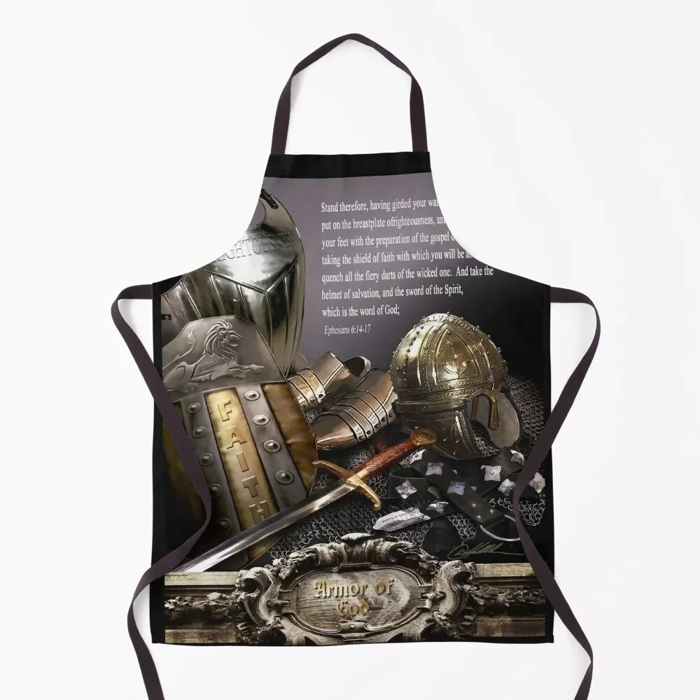 

Armor of God Apron Trim Cloth barber uniform Barber Apron