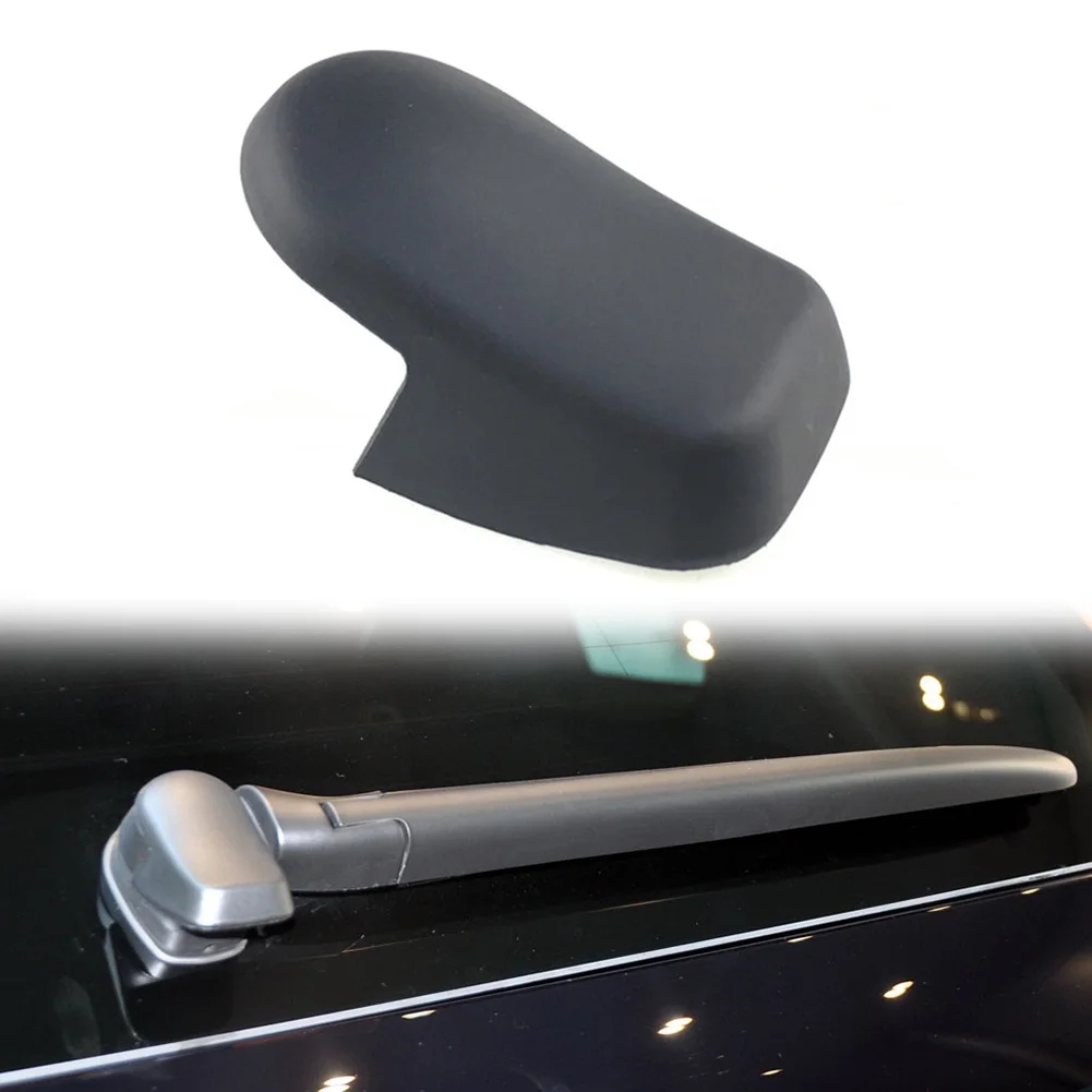 Base Cover Rear Wiper Arm 1pcs 2003-2010 95562832002 ABS Trim Washer Windshield Accessory Black Decoration Useful