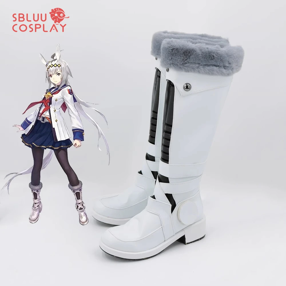 SBluuCosplay Anime Oguri Cap Cosplay Shoes Boots Custom Made