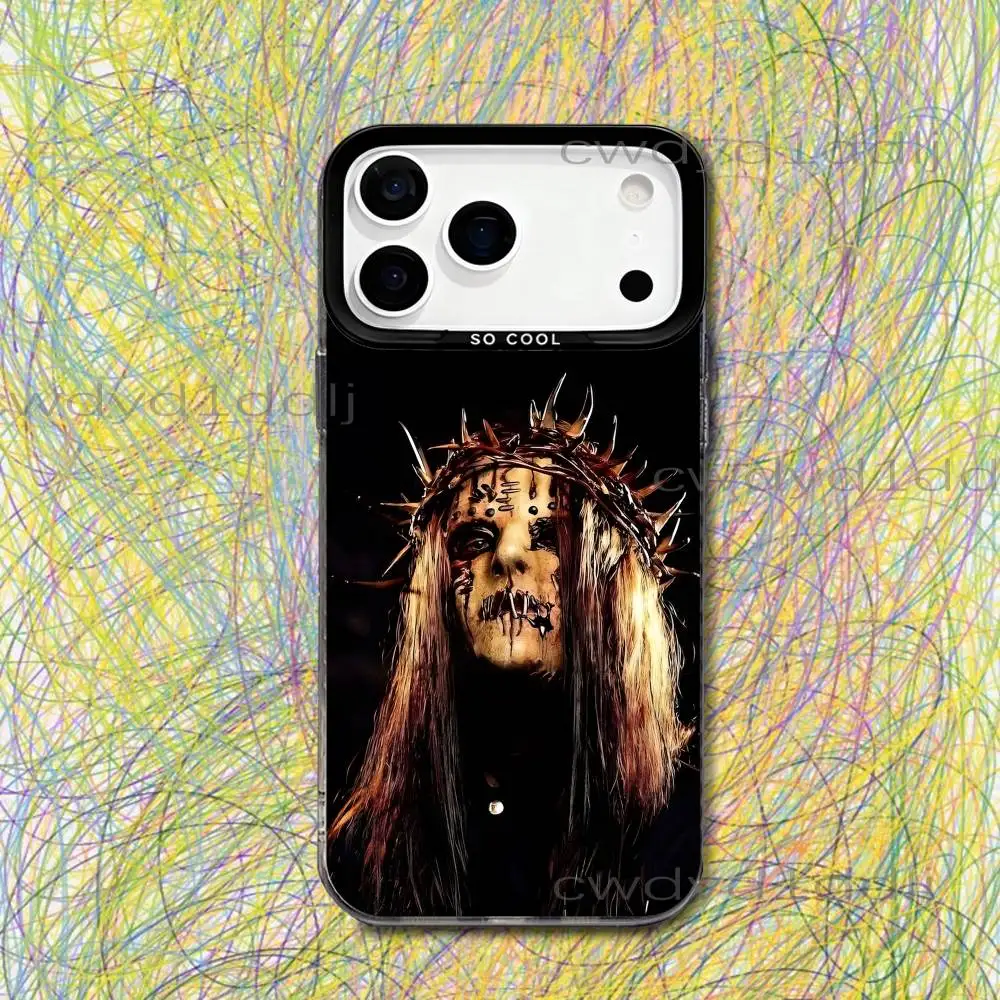 S-Slipknot-es The End So Far Phone Case For iPhone 17,16,15,14,13,12,X,8,Pro,Max,Plus,SE4,Air,Mini HD Black IMD Matte