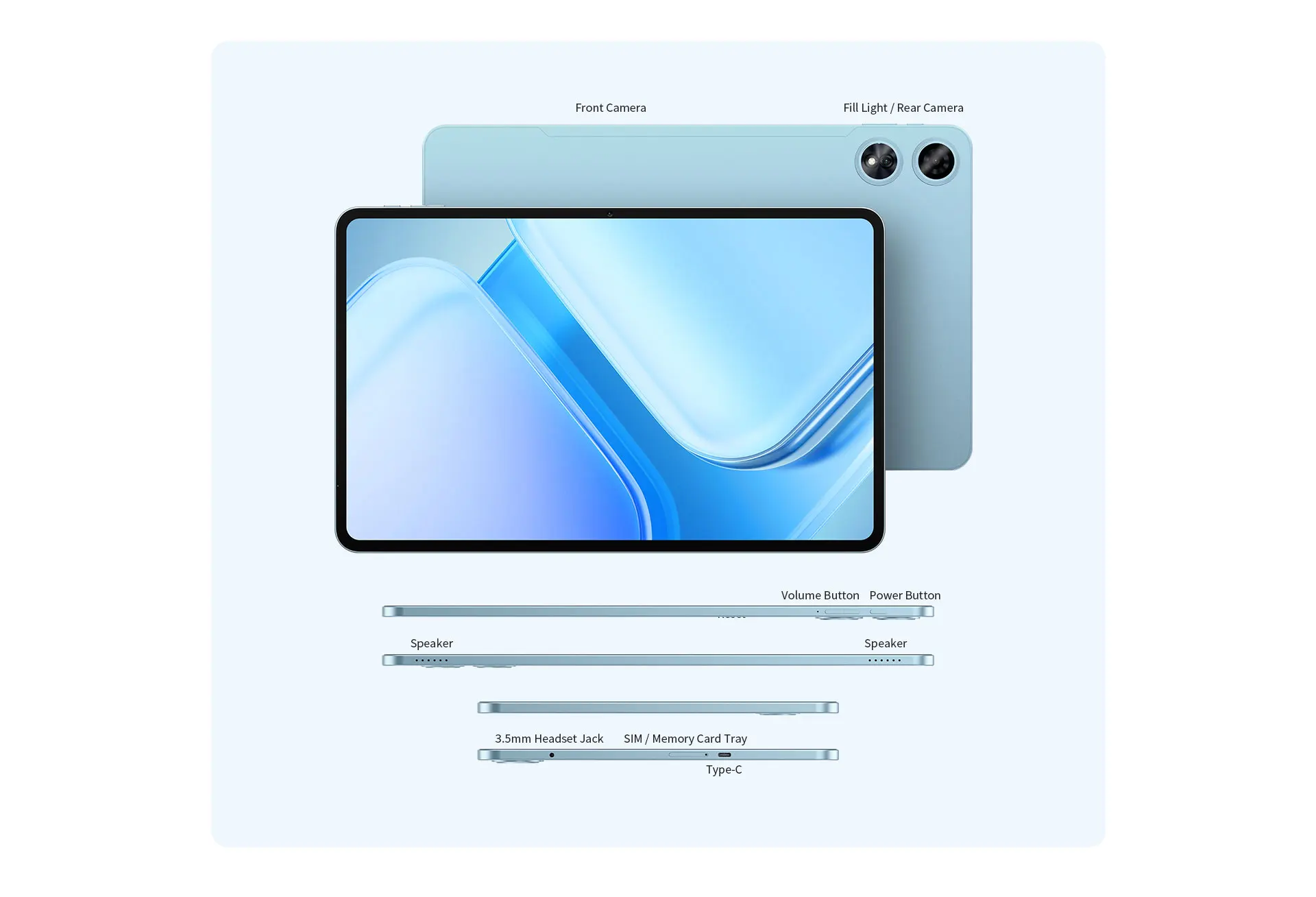 TECLAST Android 17 Tablet M60 12″ 2.5K IPS Touchscreen Display 90Hz 32GB RAM (6GB+26GB) 128GB ROM Dual 4G LTE WiFi 8000mAh Desktop Laptop