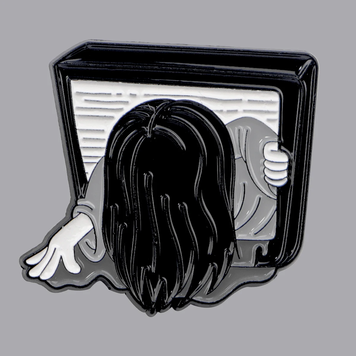 Horror Movie Enamel Pin TV Girl Brooch Pines Lapel Pins Badge on Backpack Clothing Accessories Halloween Jewelry Friends Gifts