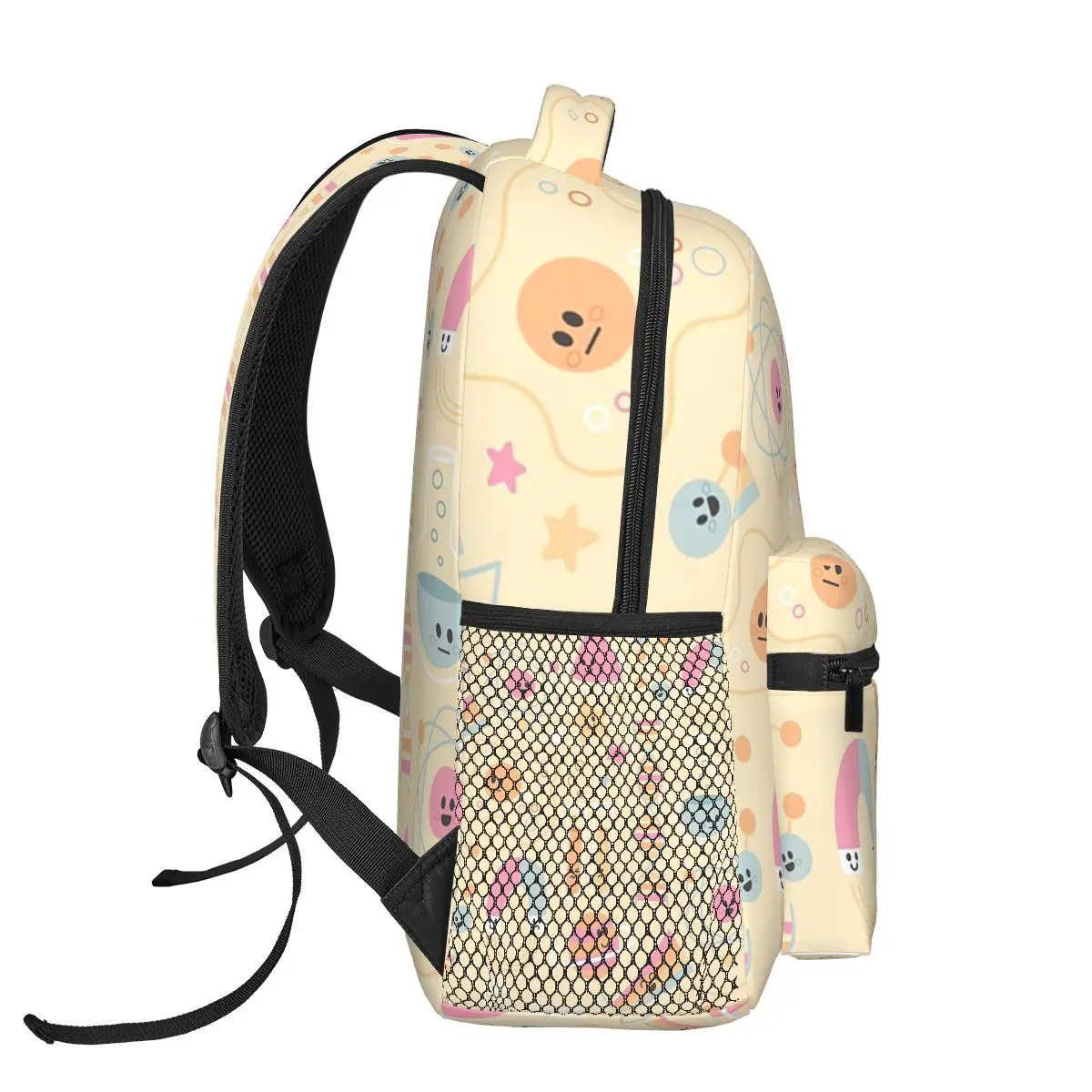 Mochilas de ciencia súper lindas para niños y niñas, mochila escolar de dibujos animados para estudiantes, bolso de hombro de gran capacidad