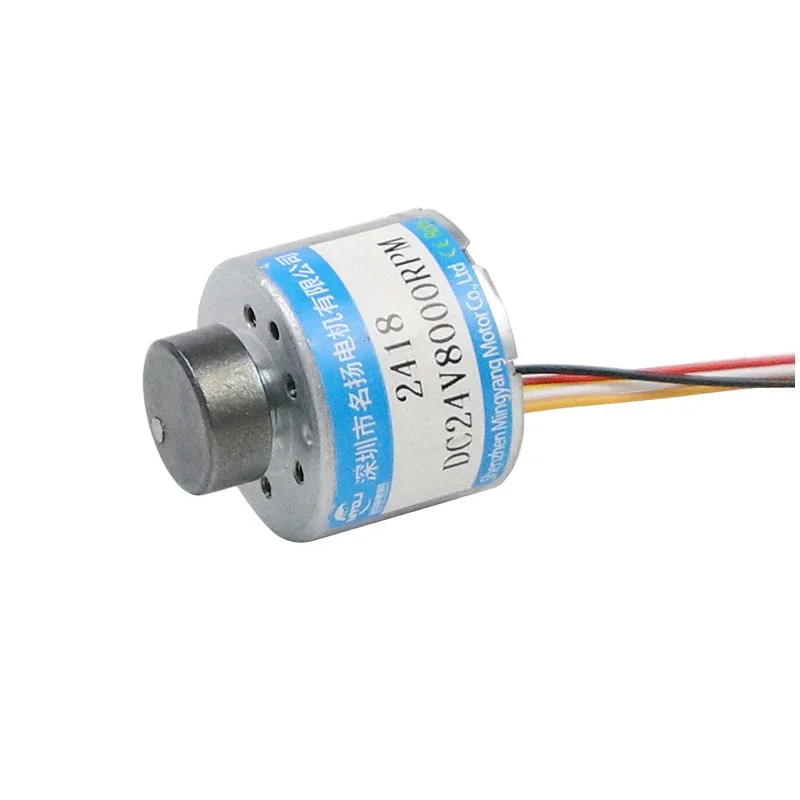 12V 24V DC Bezszczotkowy silnik wibracyjny 2418 Can CW CCW Mały silnik z regulacją prędkości Przekładnia planetarna Mikrosilnik o wysokim momencie obrotowym