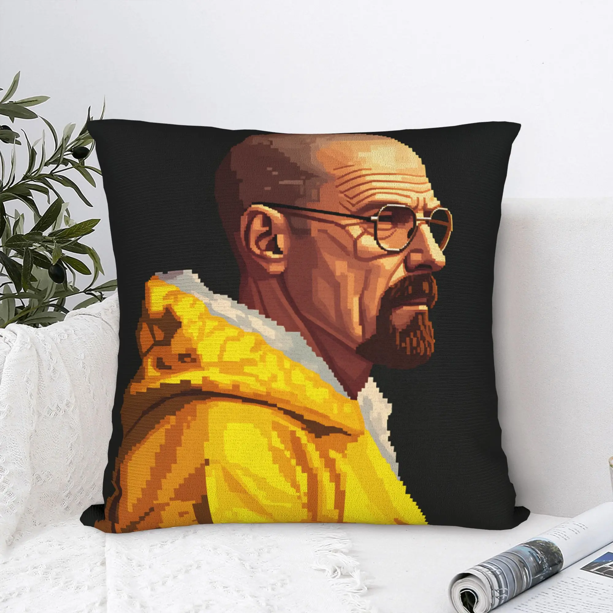 Saul Goodman Actor  Pillow Cover Breaking Bad Kawaii Pillow Case For Sofa Car Home Decor Comfy Cushion Cover Gift Idea