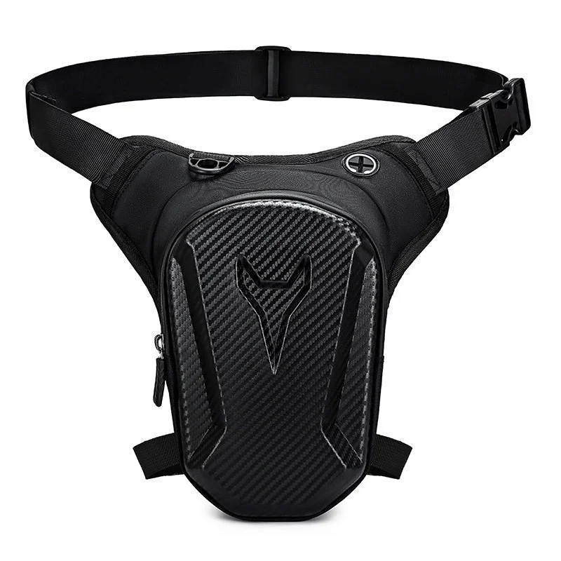 Motorcycle Thigh Bag Waterproof Adjustable Strap Multi Pocket Outdoor Motorbike Riding Leg Pack Storage Pouch