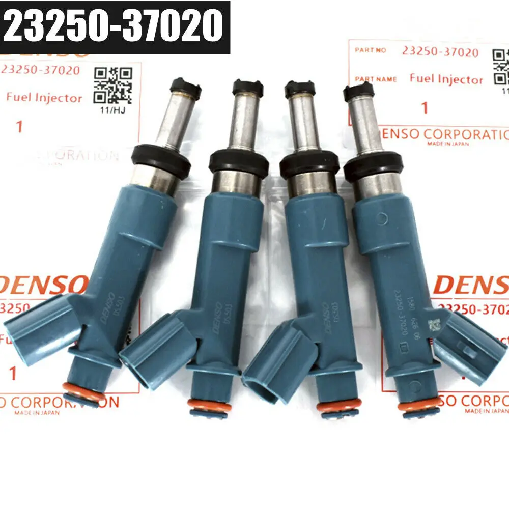 

4Pcs Fuel Injectors OE 23250-37020 For Toyota Prius Lexus CT200h Plug-In 1.8L