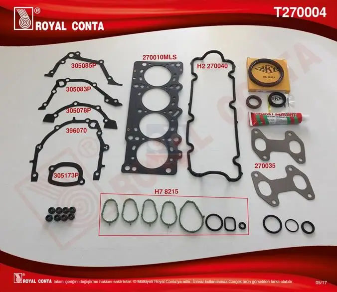 Store code: T270004 for gasket kit PALIO 1.2 8V 