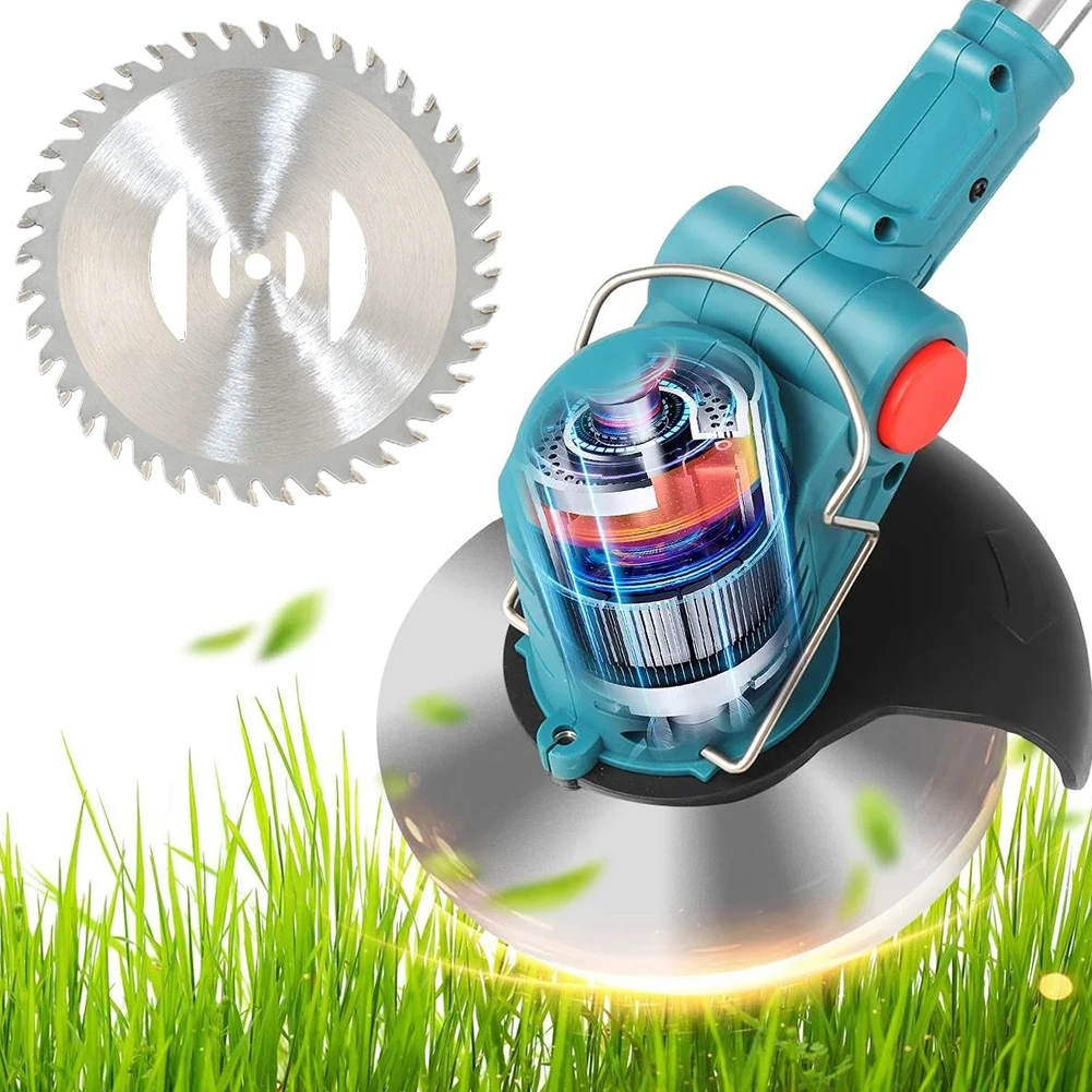 110mm 40 Teeth Metal Grass Trimmer Heads Blade Lawn Mower Saw Blades Brush Cutter Garden Power Tool Accessories