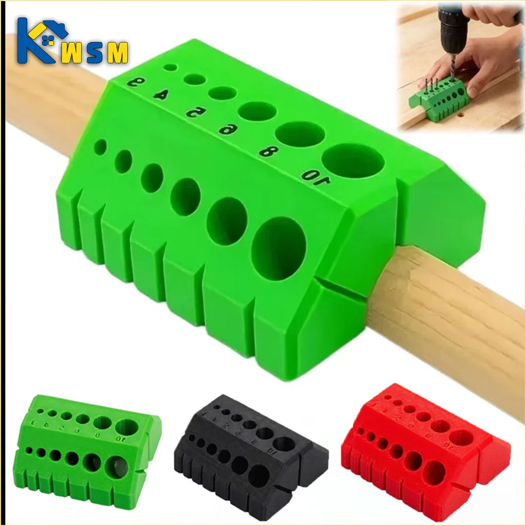 1-20PCS 3D Printed Drill Guide Tool Portable Drill Bit Alignment Jig for Woodworking Precise Positioning DIY Woodworking Helper
