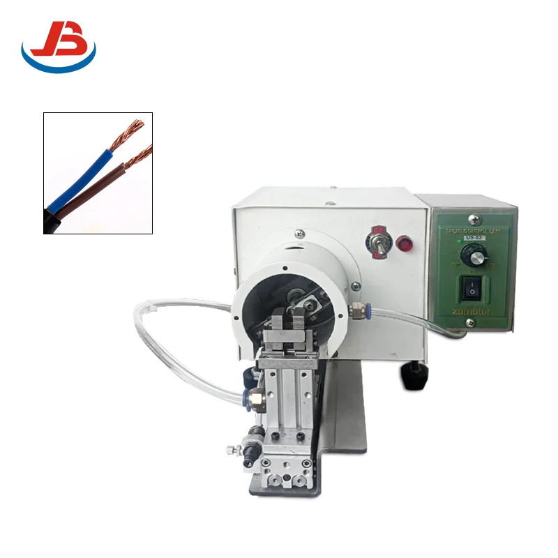 New Electromechanical Line For Cable Manufacturing Equipment Automatic Multi-Core Wire Sheath Half Stripping Twister