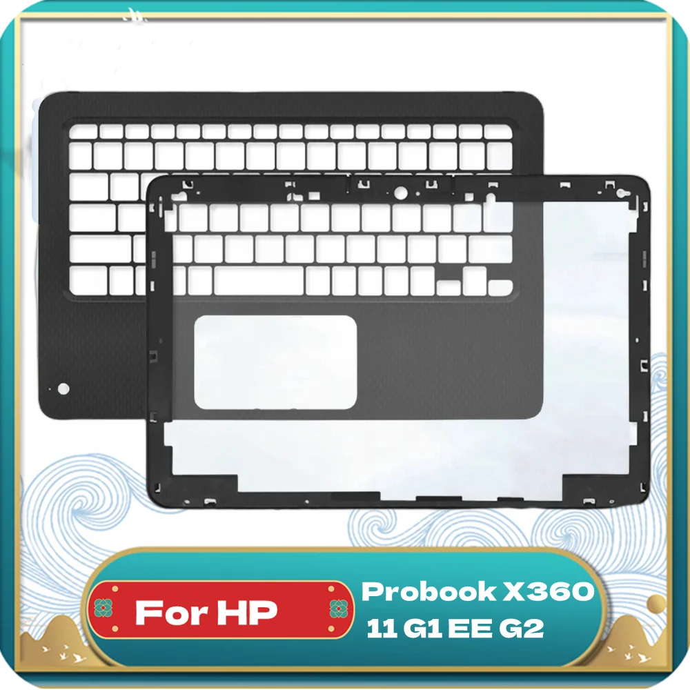 

New Lcd Back Cover For HP Probook X360 11 G1 EE G2 Laptop Top Cover NO Touchpad Palmrest Upper Case