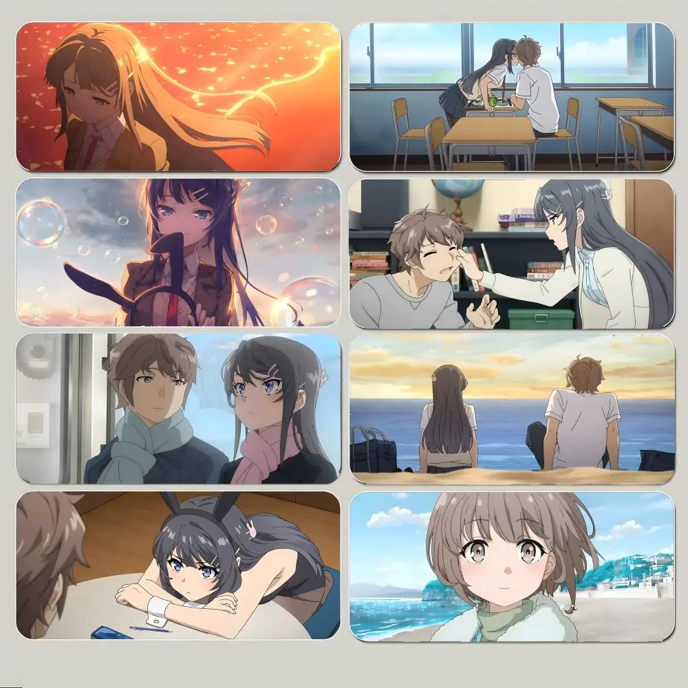 mouse-pad-grande-para-jogos-anime-r-rascal-does-not-dream-of-a-dreaming-girl-com-borda-costurada-grossa-e-base-antiderrapante