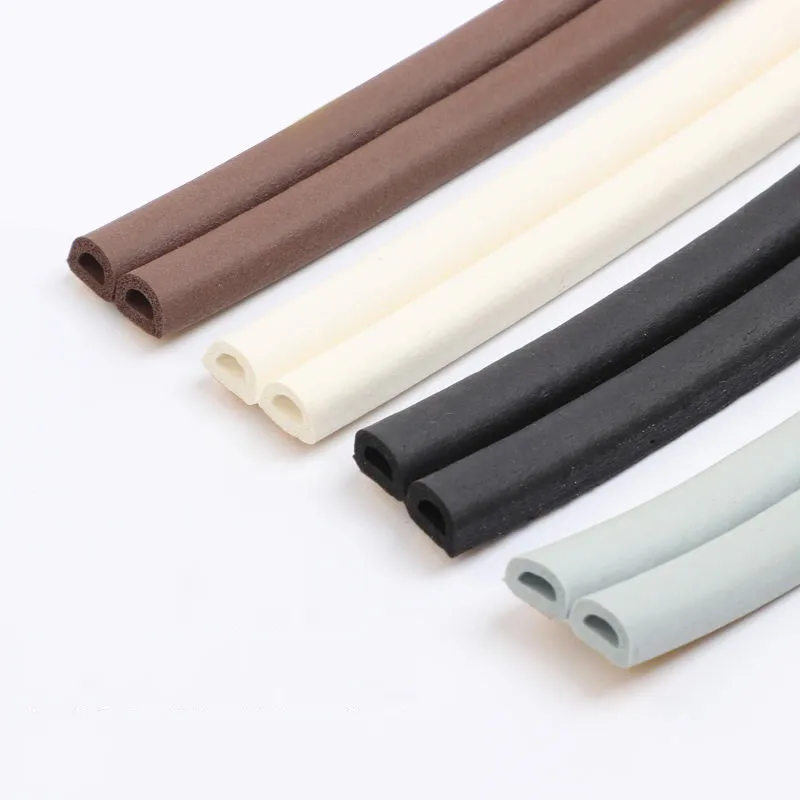 5 Mét DIPE Tự Dính Cửa Và Cửa Sổ Kín Dây Kính Cường Lực Chống Va Chạm Băng Cao Su Xốp Âm Thanh cách Nhiệt Dây