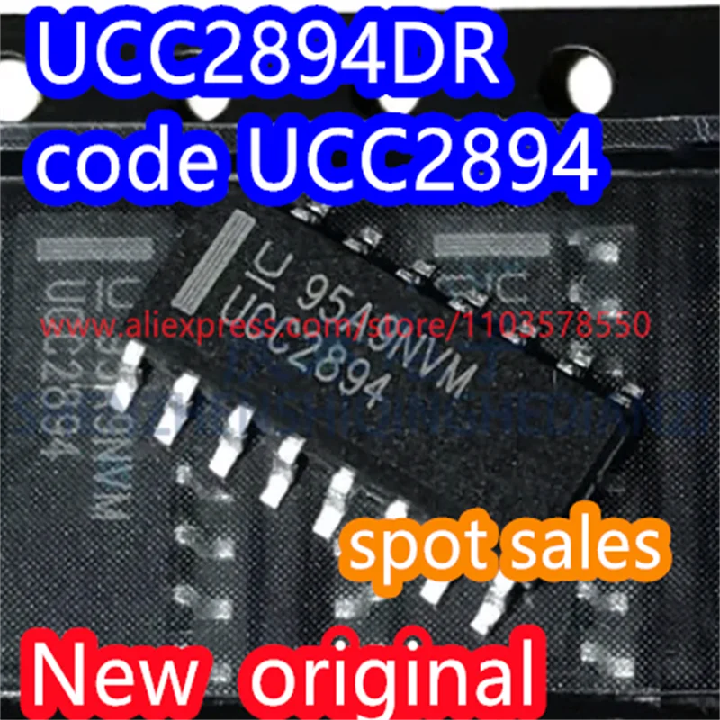 5PCS  UCC2893DR UCC2893 Offline Isolation DC/DC Controller and Converter Chip UCC2894DR UCC2894 New Original UCC28061DR UCC28061