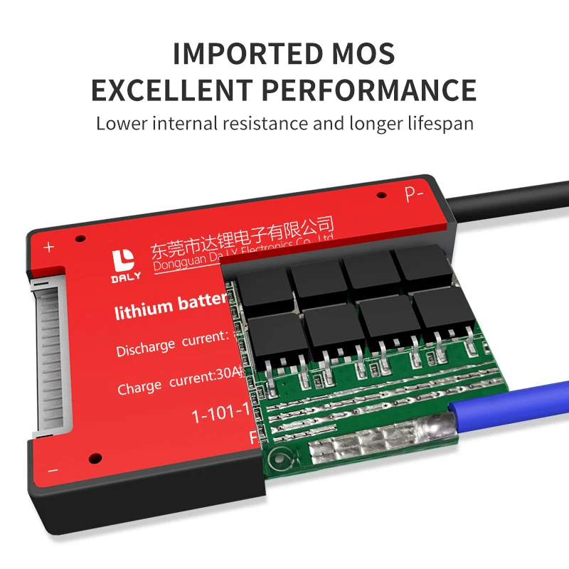 6S15A 40A 18650 Lithium Battery Protection Board 24V Power Tool Polymer BMS Battery Protection Module para cadeira de rodas elétrica