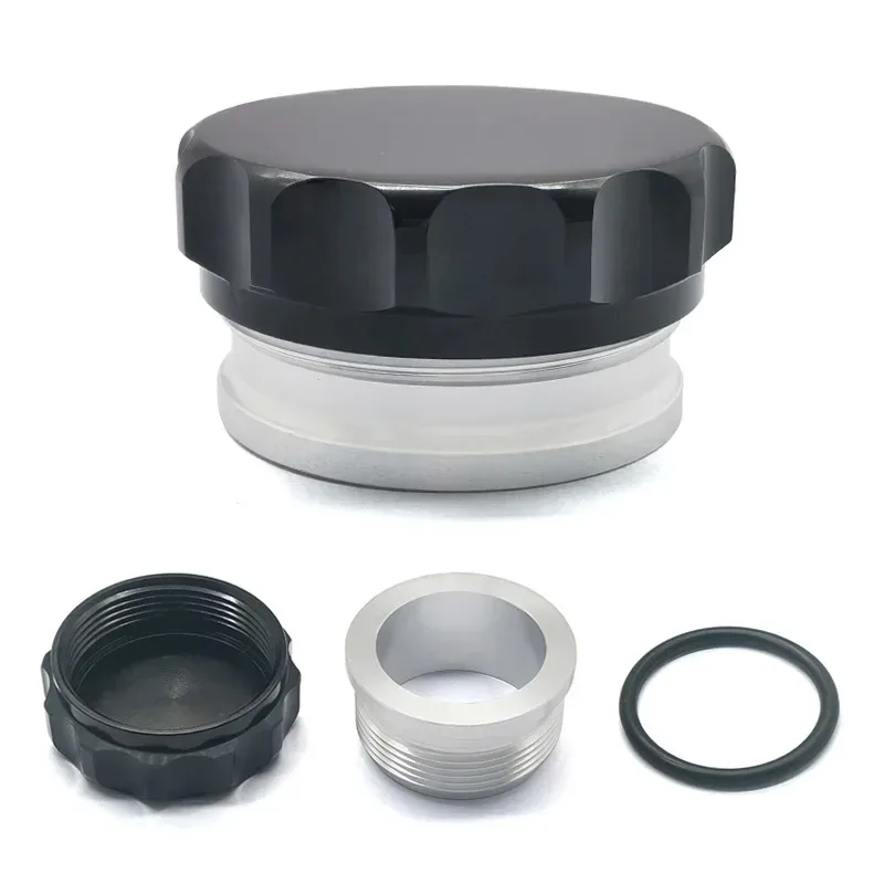 

1.5 inch 2 inch Aluminum Weld Billet On Filler Neck Cap Oil Fuel Water Tank Black 1inch 25.4mm Auto Parts