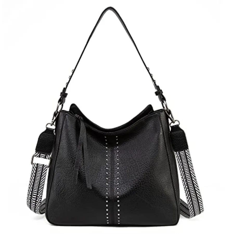 

Montana West Hobo Bags for Women Top Handle Satchel Shoulder Purse Bucket Handbag