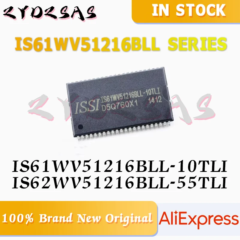 IS61WV51216BLL-10TLI IS62WV51216BLL-55TLI IS61WV51216BLL IS61WV51216 IC Chip TSOP44