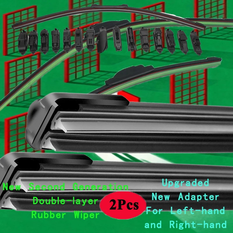 For Hyundai Sonata NF Embera CNG Sonica MK5 2005~2010 Car Accessories Front Wiper Blades Window Windshield Windscreen Cleaners