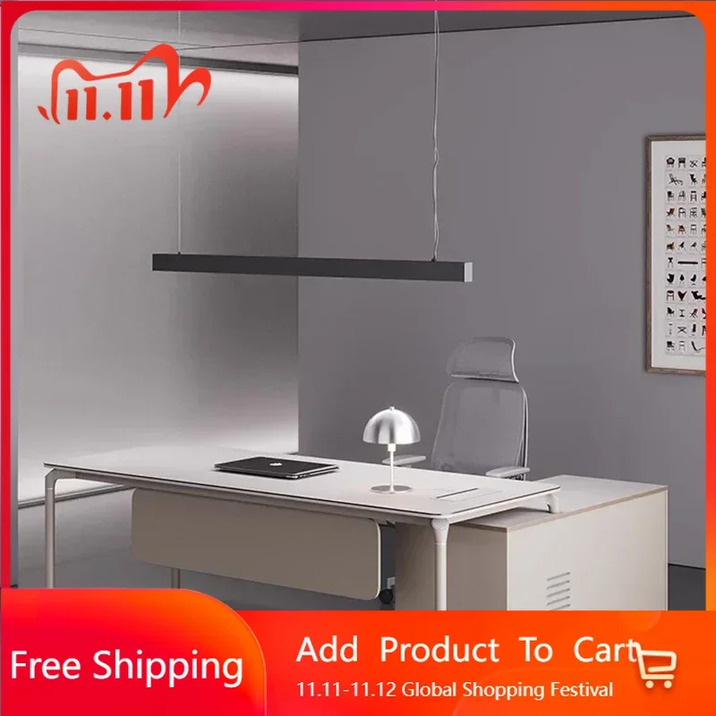 

Executive Office Desk Accessories Corner Lazy Machine Dressing Auxiliary Luxury Reception Designer Ufficio Commercial Furniture