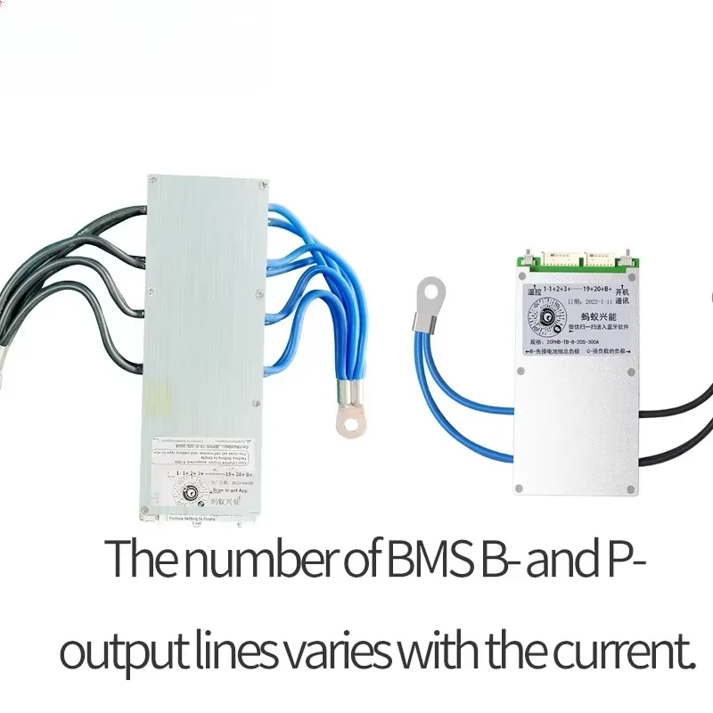 

ANT BMS Bluetooth Система управления аккумулятором 8S-20S 8S 16S 100A 130A 170A 230A 24V-48V с приложением Монитор реального времени Высокий ток
