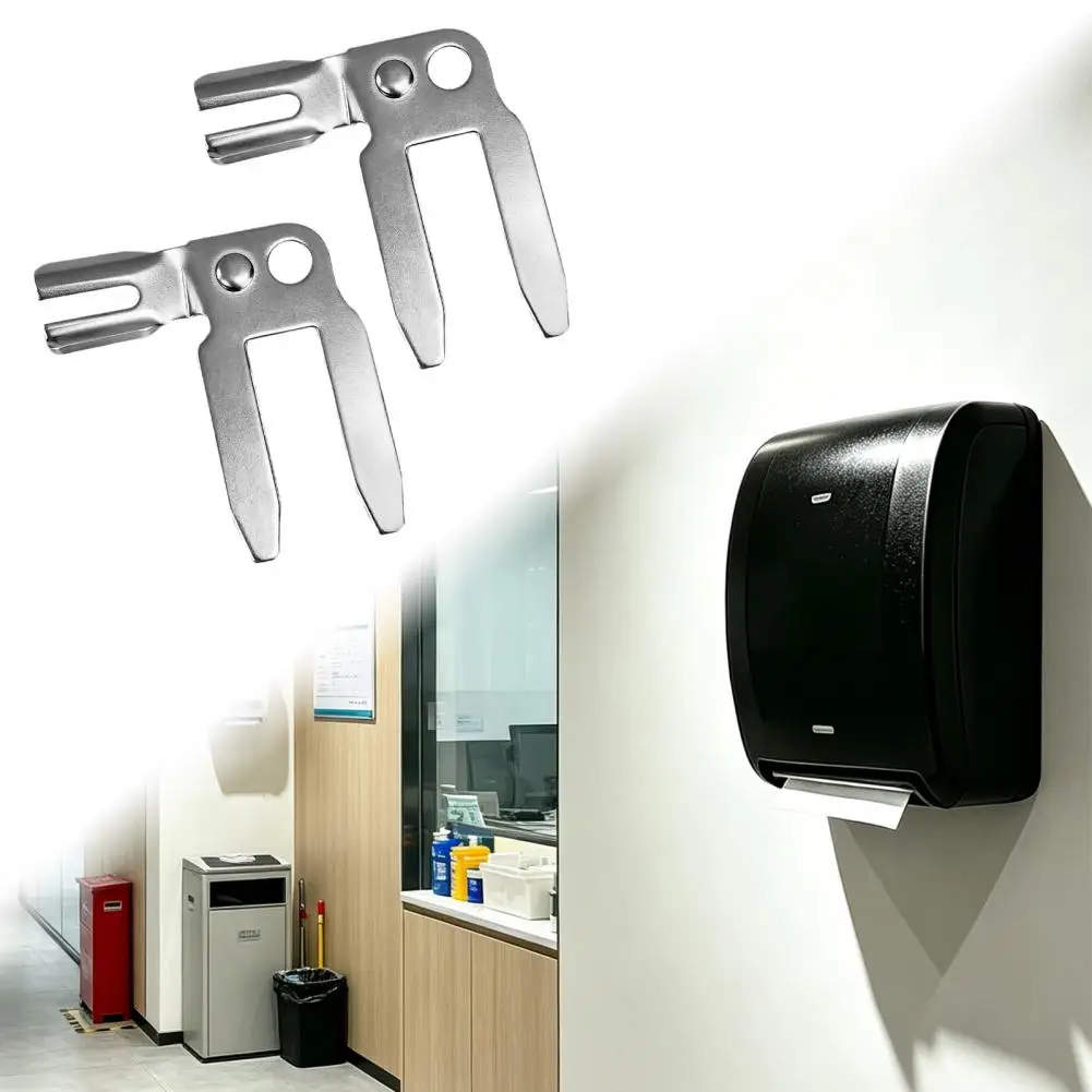 Paper Dispenser Tool Paper Towel Dispenser Key 2pcs Metal for Tork Z Paper Towel Dispenser Heavy Duty Multi-purpose Accessory
