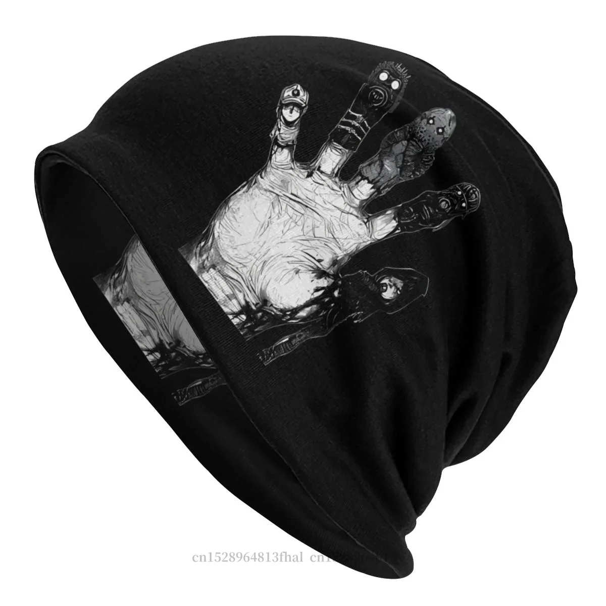 HAND Fashion Beanie Caps Gothique Skullies Beanies Ski  Cotton Bonnet Hats